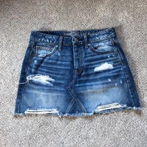 American Eagle jean skirt
